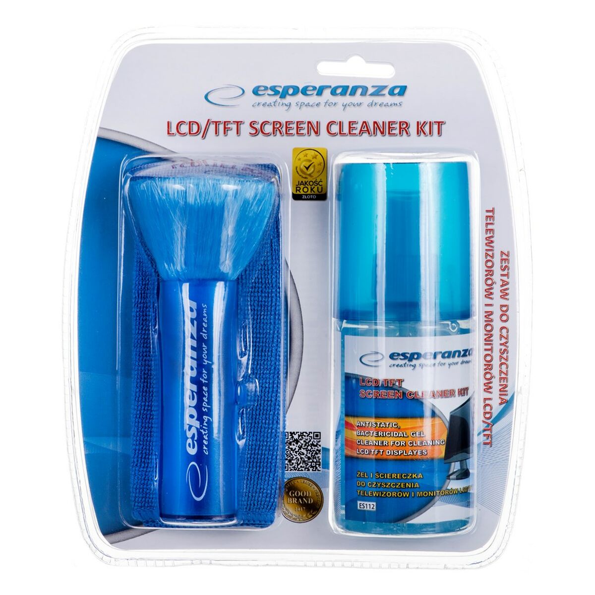 Screen Cleaning Kit Esperanza ES112 200 ml Screen Cleaning Kit Esperanza ES112 200 ml
