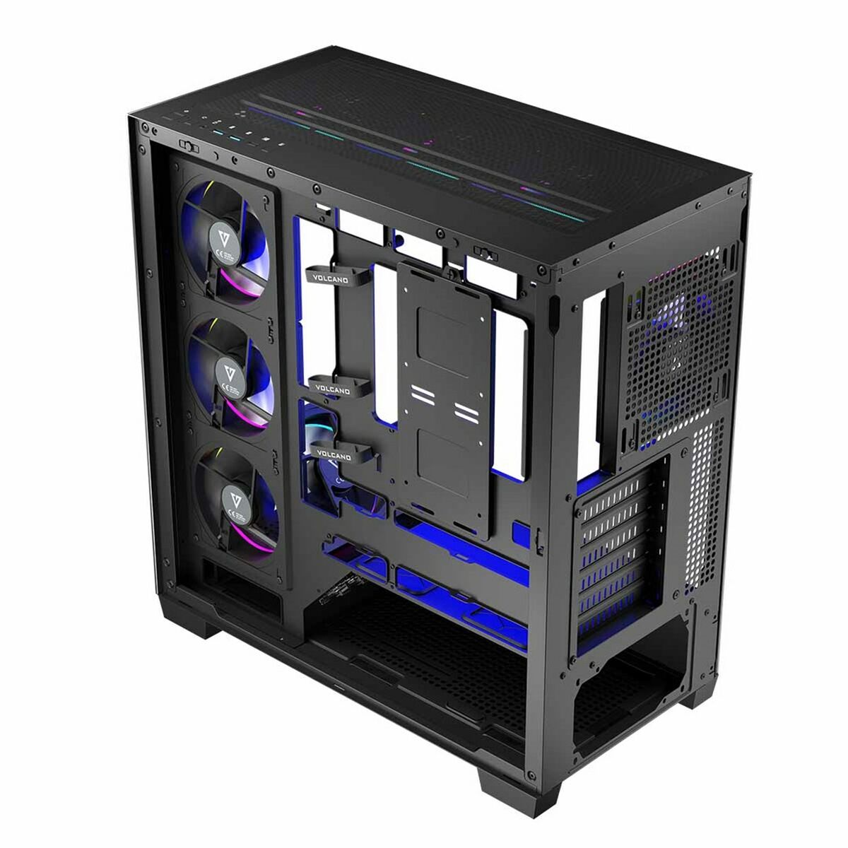 ATX Semi-tower Box Modecom AT-STELLAR-8F-ARGB-10 ATX Semi-tower Box Modecom AT-STELLAR-8F-ARGB-10