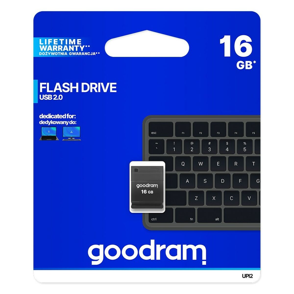 USB stick GoodRam UPI2 Black 16 GB USB stick GoodRam UPI2 Black 16 GB