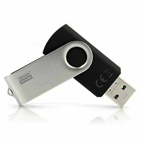 USB stick GoodRam UTS3-0640K0R11 USB 3.1 Black 64 GB (1 Unit) USB stick GoodRam UTS3-0640K0R11 USB 3.1 Black 64 GB (1 Unit)