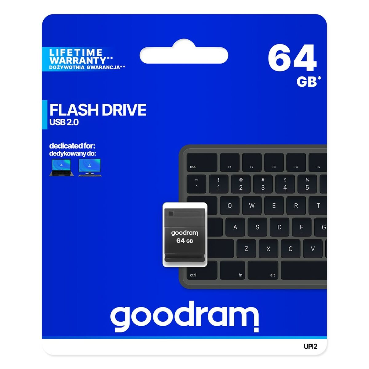USB stick GoodRam UPI2-0640K0R11 Black 64 GB USB stick GoodRam UPI2-0640K0R11 Black 64 GB