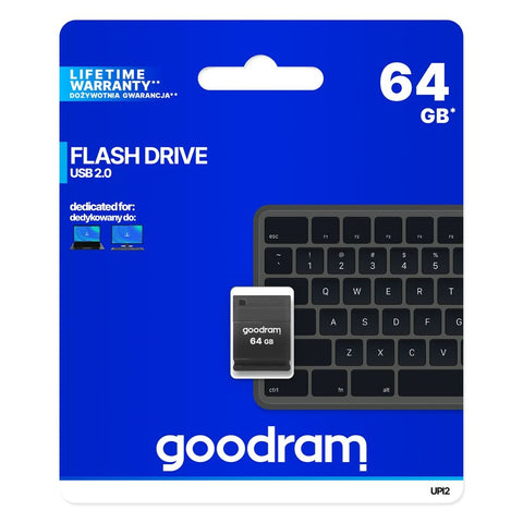 USB stick GoodRam UPI2-0640K0R11 Black 64 GB USB stick GoodRam UPI2-0640K0R11 Black 64 GB