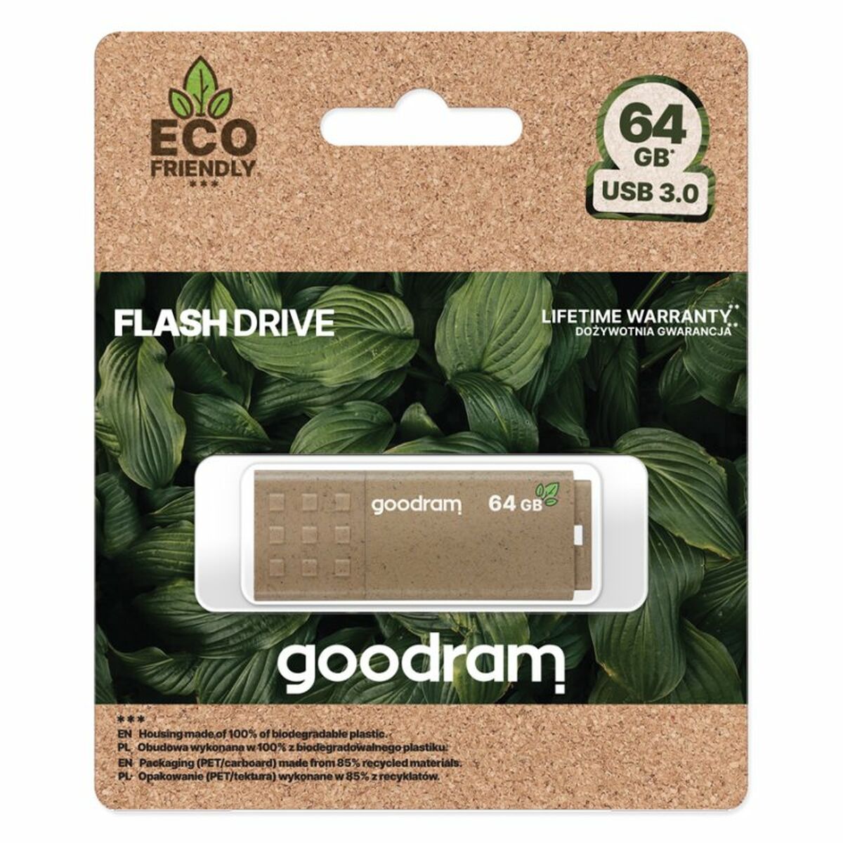 USB stick GoodRam UME3 Eco Friendly 64 GB USB stick GoodRam UME3 Eco Friendly 64 GB