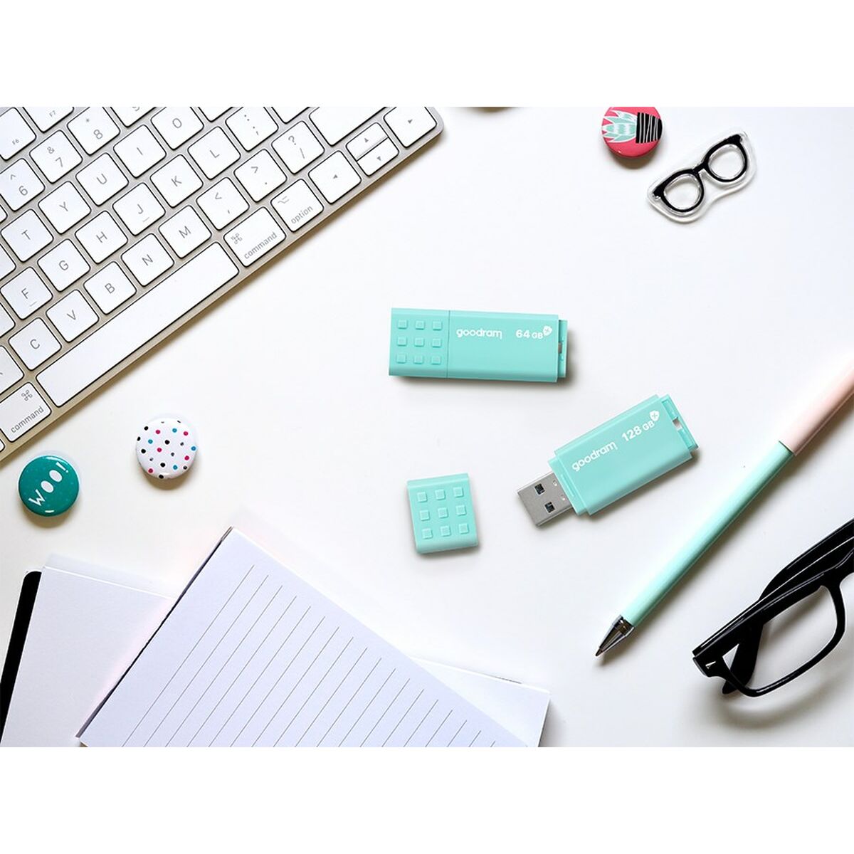 USB stick GoodRam UME3 Turquoise 32 GB (1 Unit) USB stick GoodRam UME3 Turquoise 32 GB (1 Unit)