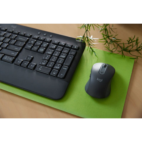 Keyboard and Wireless Mouse Logitech MK650 QWERTY Keyboard and Wireless Mouse Logitech MK650 QWERTY