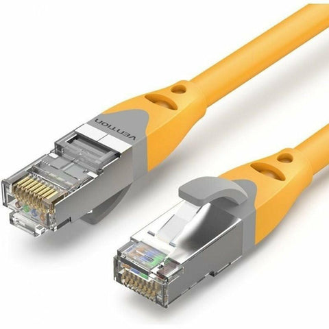 FTP Category 6 Rigid Network Cable Vention IBHYJ Yellow FTP Category 6 Rigid Network Cable Vention IBHYJ Yellow
