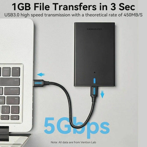 Hard drive case Vention KPAB0 Black 2,5" Hard drive case Vention KPAB0 Black 2,5"