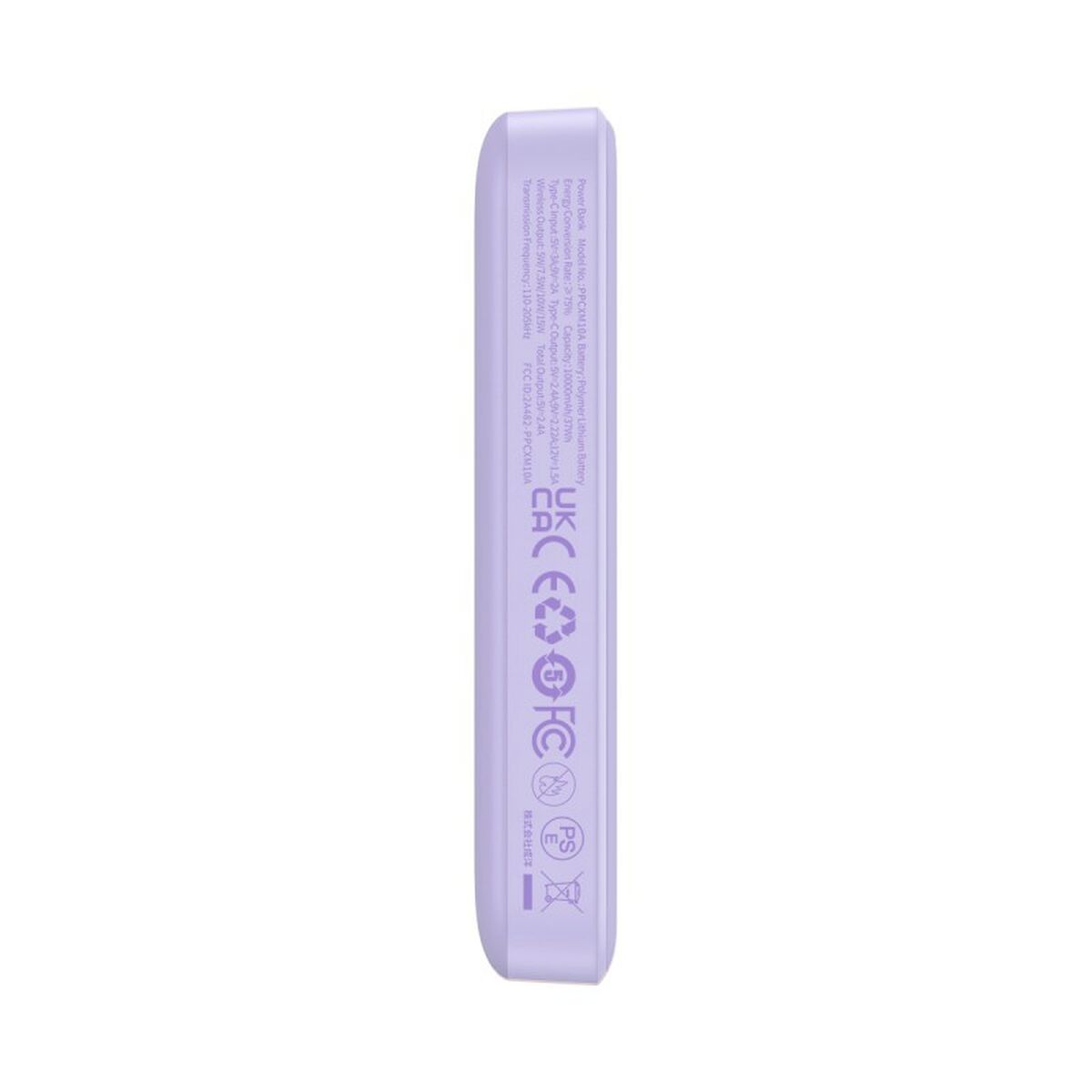 Powerbank Baseus P10059001513-00 Purple 10000 mAh Powerbank Baseus P10059001513-00 Purple 10000 mAh
