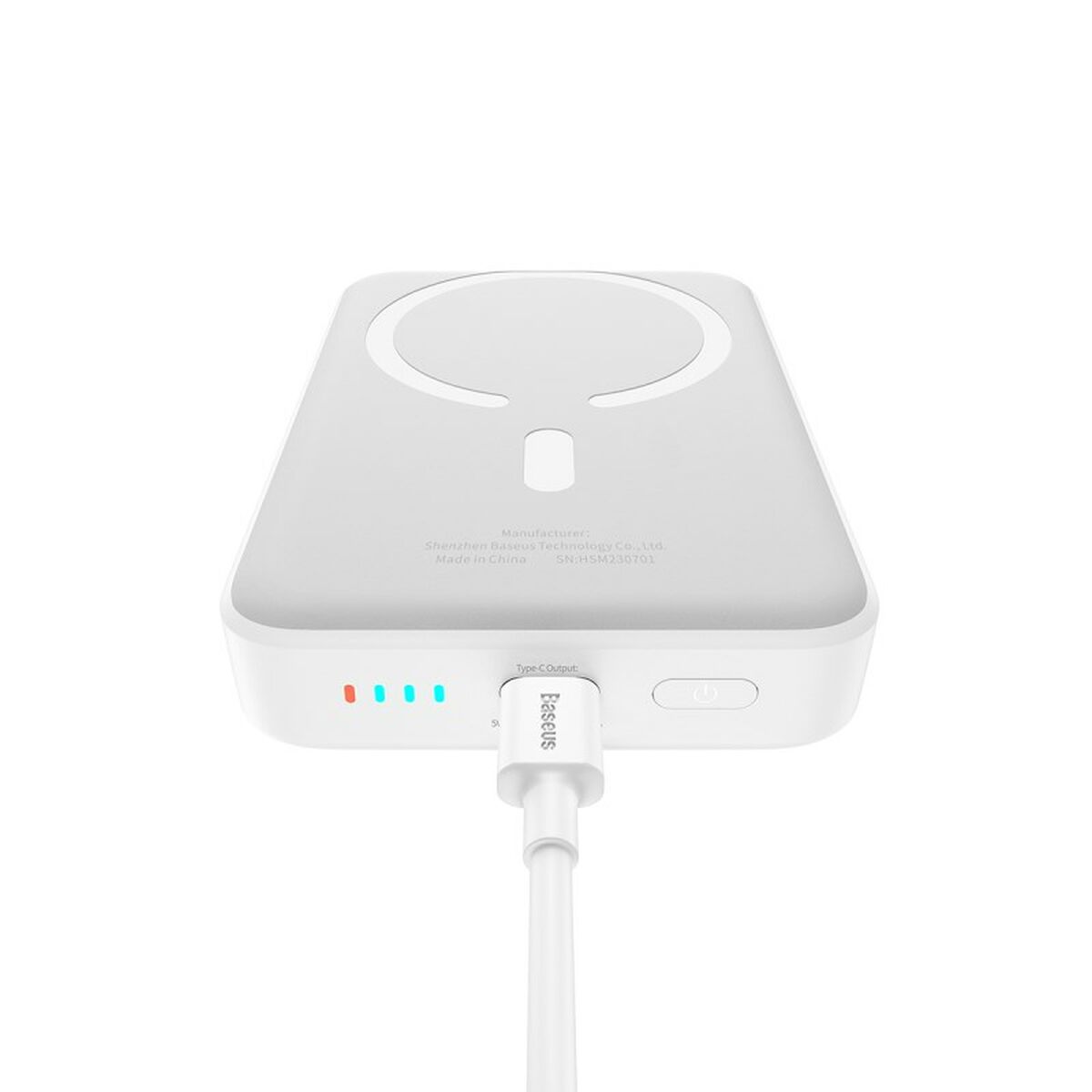 Powerbank Baseus P10059001223-00 White 10000 mAh Powerbank Baseus P10059001223-00 White 10000 mAh
