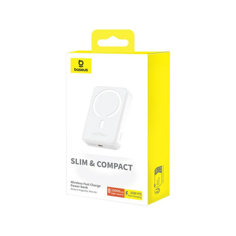 Powerbank Baseus P10059001223-00 White 10000 mAh Powerbank Baseus P10059001223-00 White 10000 mAh