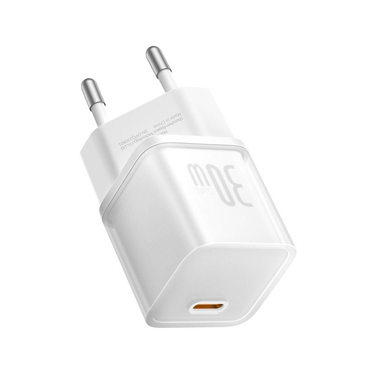 Wall Charger Baseus P10162504213-00 White 30 W Wall Charger Baseus P10162504213-00 White 30 W