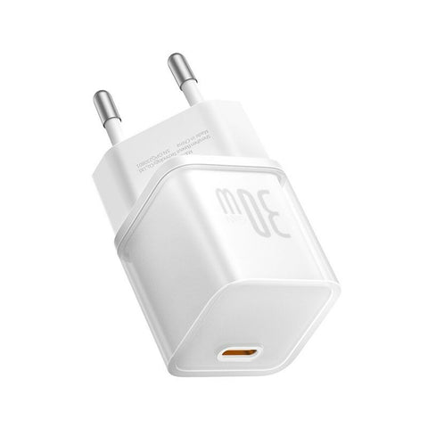Wall Charger Baseus P10162504213-00 White 30 W Wall Charger Baseus P10162504213-00 White 30 W
