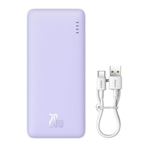 Powerbank Baseus P10022804513-00 Purple 20000 mAh 74 WH Powerbank Baseus P10022804513-00 Purple 20000 mAh 74 WH