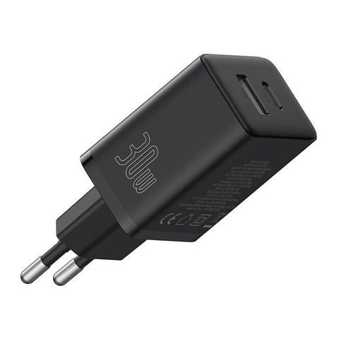 Wall Charger Baseus P10111404113-00 Black 30 W Wall Charger Baseus P10111404113-00 Black 30 W