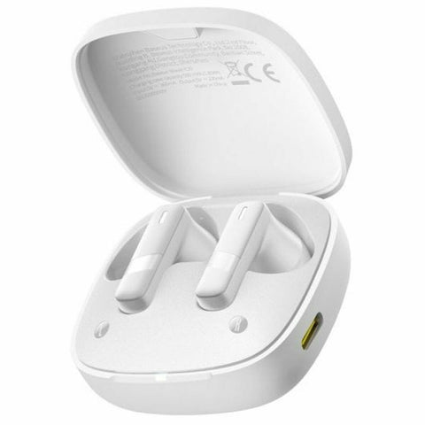 Headphones with Microphone Baseus A00069700223-00 White Headphones with Microphone Baseus A00069700223-00 White