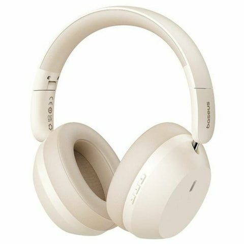 Headphones with Microphone Baseus A00070800221-00 Beige Headphones with Microphone Baseus A00070800221-00 Beige