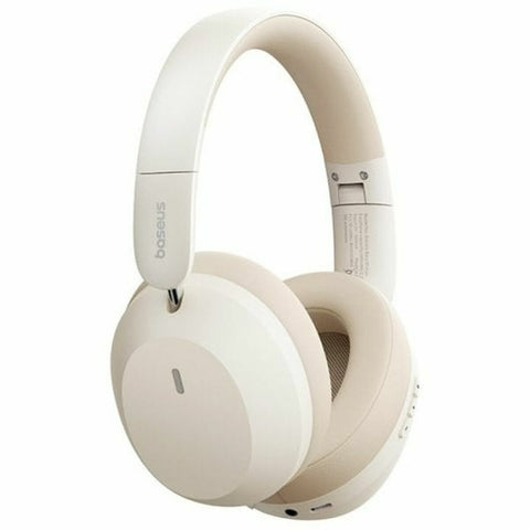 Headphones with Microphone Baseus A00070800221-00 Beige Headphones with Microphone Baseus A00070800221-00 Beige