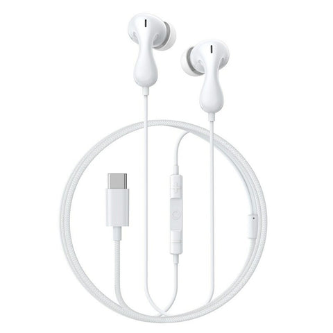 Headphones with Microphone Baseus Encok CZ20 White Black Headphones with Microphone Baseus Encok CZ20 White Black
