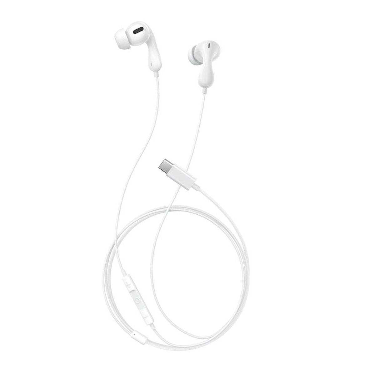 Headphones with Microphone Baseus Encok CZ20 White Black Headphones with Microphone Baseus Encok CZ20 White Black