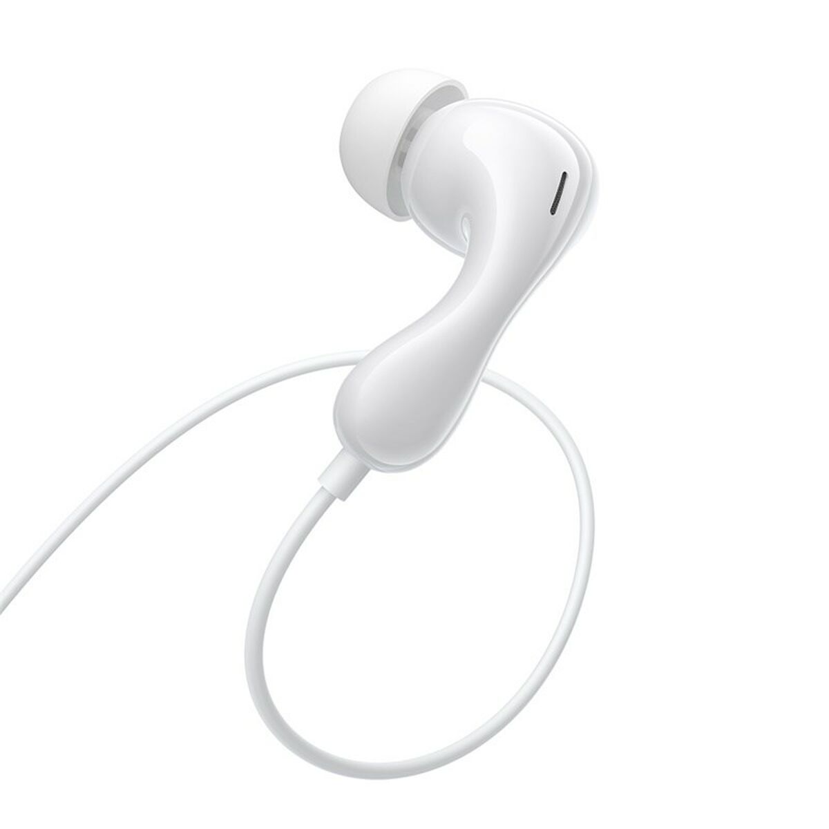 Headphones with Microphone Baseus Encok HZ20 White Black Headphones with Microphone Baseus Encok HZ20 White Black