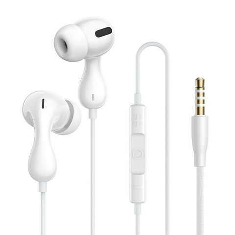 Headphones with Microphone Baseus Encok HZ20 White Black Headphones with Microphone Baseus Encok HZ20 White Black