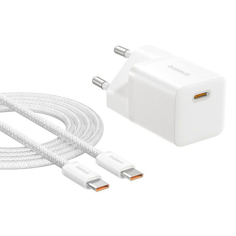 Wall Charger Baseus P10110909213-01 White 25 W Wall Charger Baseus P10110909213-01 White 25 W