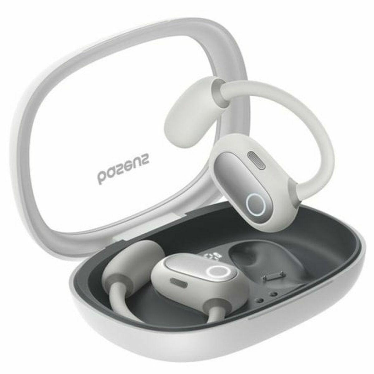 Headphones with Microphone Baseus A00073200213-00 White Headphones with Microphone Baseus A00073200213-00 White