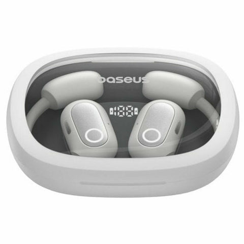 Headphones with Microphone Baseus A00073200213-00 White Headphones with Microphone Baseus A00073200213-00 White