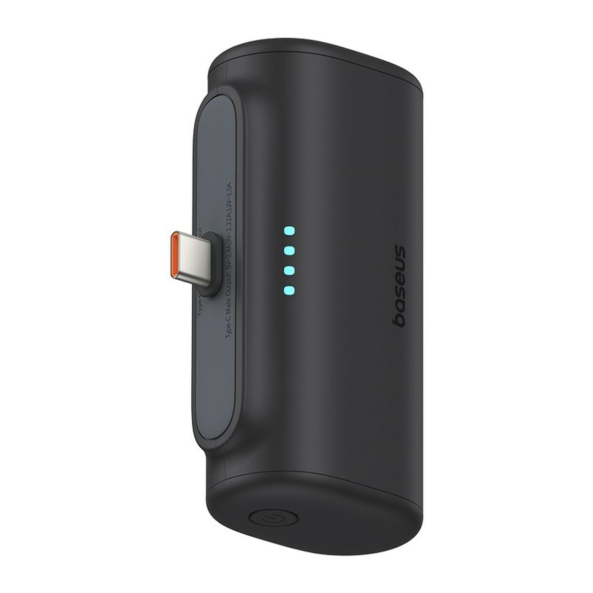 Powerbank Baseus P10068306113-00 Black 5000 mAh Powerbank Baseus P10068306113-00 Black 5000 mAh