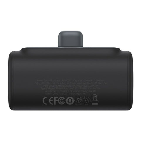 Powerbank Baseus P10068306113-00 Black 5000 mAh Powerbank Baseus P10068306113-00 Black 5000 mAh
