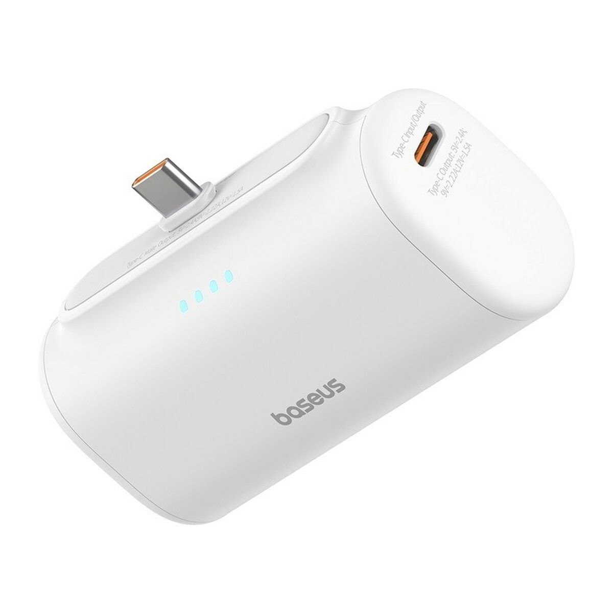 Powerbank Baseus P10068306213-00 White 5000 mAh Powerbank Baseus P10068306213-00 White 5000 mAh