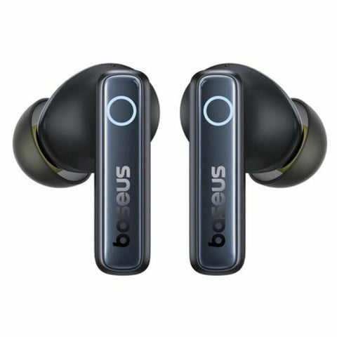 Headphones with Microphone Baseus A00073800123-00 Black Headphones with Microphone Baseus A00073800123-00 Black