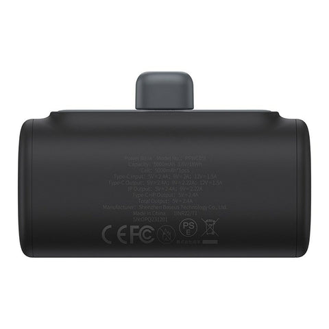 Powerbank Baseus P10068307113-00 Black 5000 mAh Powerbank Baseus P10068307113-00 Black 5000 mAh