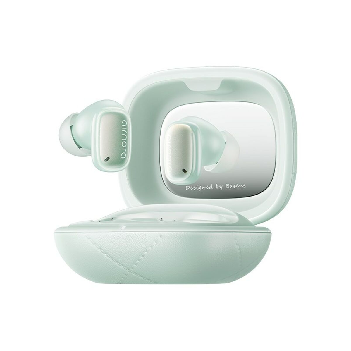 Wireless Earphones with Charging Case Baseus AirNora 3 Green Wireless Earphones with Charging Case Baseus AirNora 3 Green