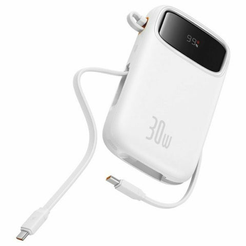 Powerbank Baseus P10055008213-00 White 10000 mAh Powerbank Baseus P10055008213-00 White 10000 mAh