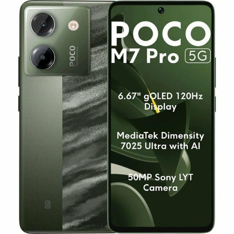 Smartphone Xiaomi POCO M7 Pro Octa Core 8 GB RAM 256 GB Green 6,67" Smartphone Xiaomi POCO M7 Pro Octa Core 8 GB RAM 256 GB Green 6,67"