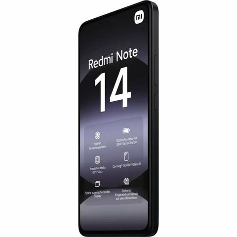 Smartphone Xiaomi Redmi Note 14 Octa Core 6 GB RAM 128 GB Black 6,67" Smartphone Xiaomi Redmi Note 14 Octa Core 6 GB RAM 128 GB Black 6,67"
