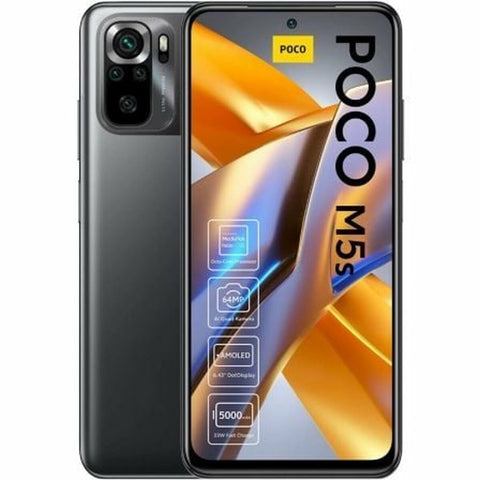 Smartphone Xiaomi POCO M5S 4-128 GY Octa Core 4 GB RAM 128 GB Grey Smartphone Xiaomi POCO M5S 4-128 GY Octa Core 4 GB RAM 128 GB Grey