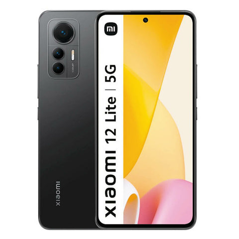 Smartphone Xiaomi 12 Lite 5G 6,55" 5G 3840 x 2160 px 6,55" Snapdragon 778G 8 GB RAM 128 GB Black 128 GB Smartphone Xiaomi 12 Lite 5G 6,55" 5G 3840 x 2160 px 6,55" Snapdragon 778G 8 GB RAM 128 GB Black 128 GB