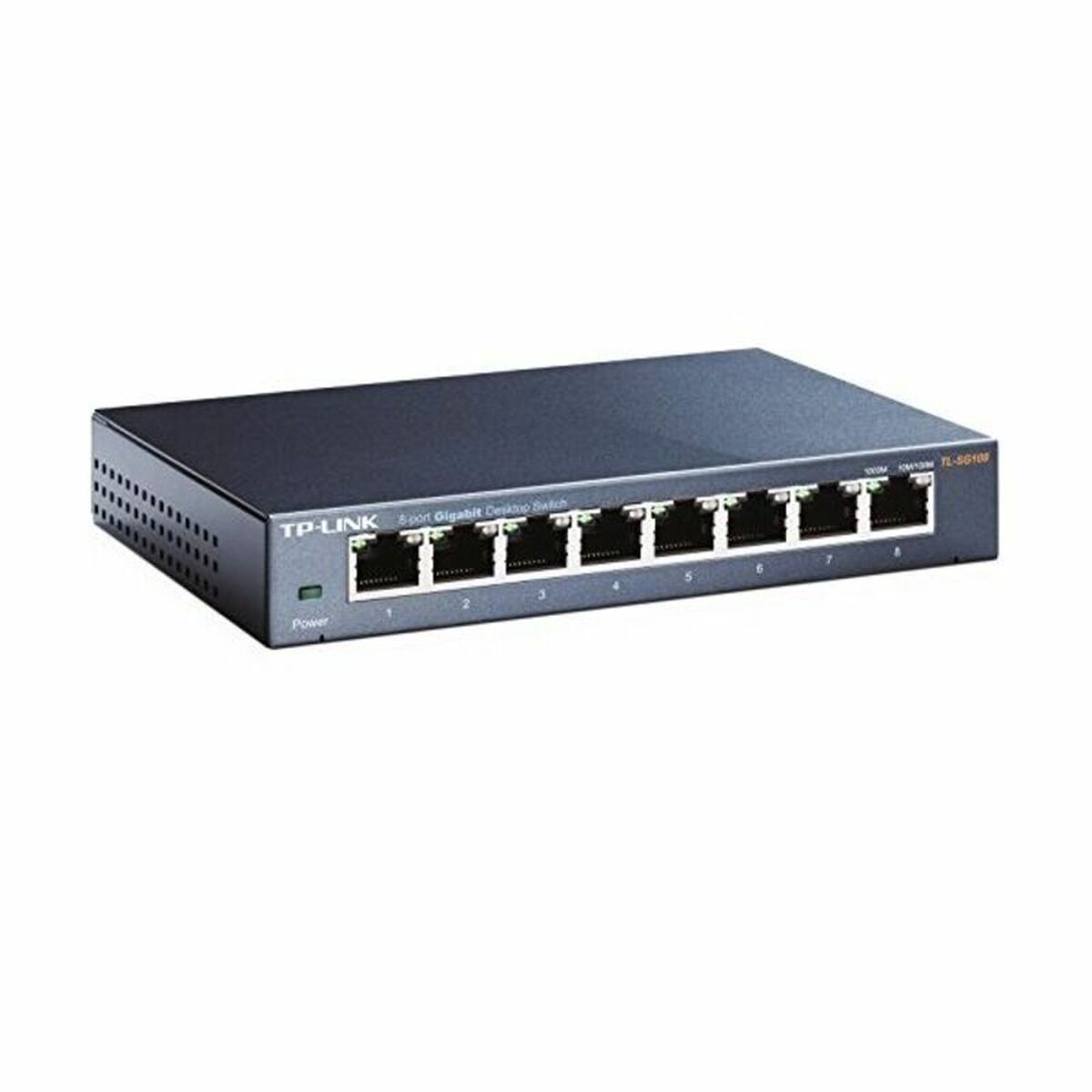 Desktop Switch TP-Link TL-SG108 8P Gigabit Auto MDIX Desktop Switch TP-Link TL-SG108 8P Gigabit Auto MDIX
