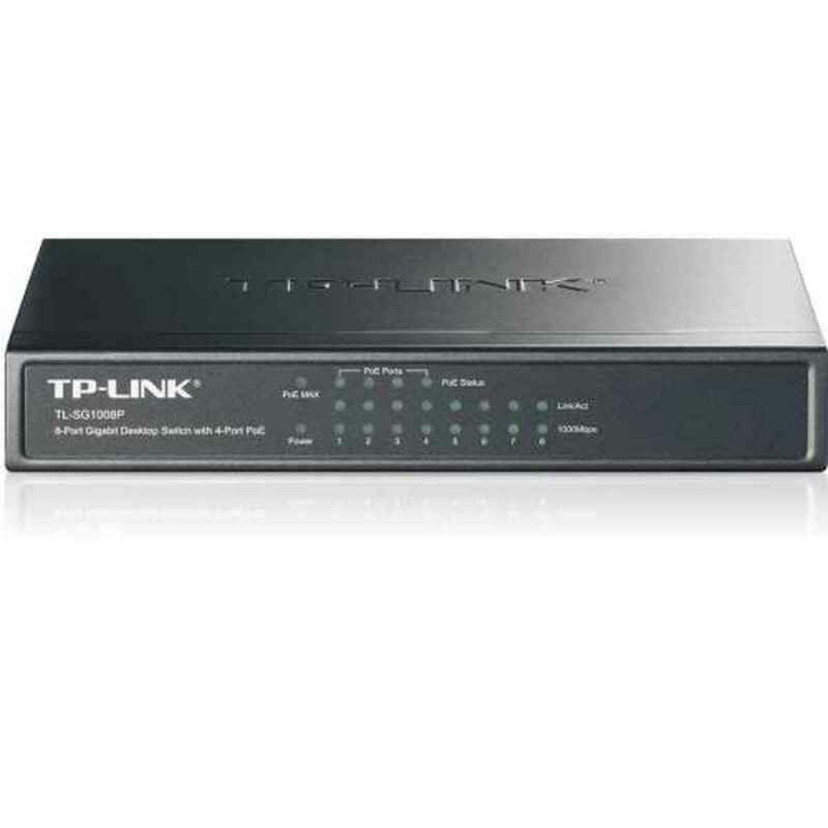 Desktop Switch TP-Link TL-SG1008P 8P Gigabit 4xPoE Desktop Switch TP-Link TL-SG1008P 8P Gigabit 4xPoE