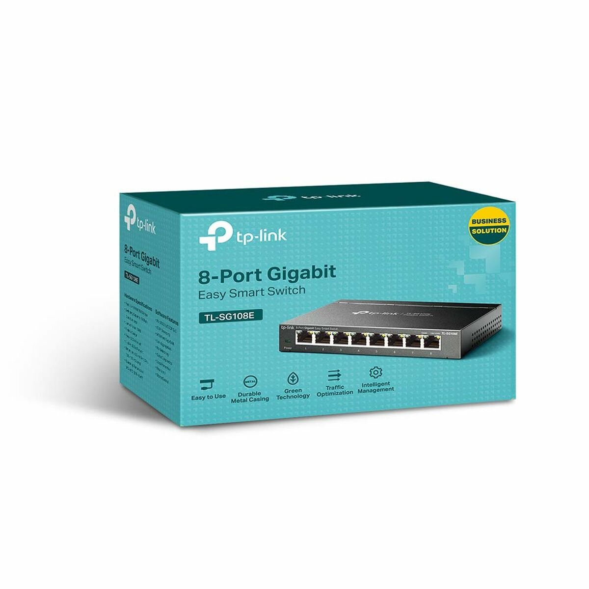 Desktop Switch TP-Link TL-SG108E 8P Gigabit Desktop Switch TP-Link TL-SG108E 8P Gigabit