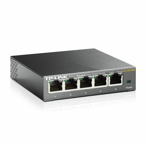 Desktop Switch TP-Link TL-SG105E RJ45 7,4 Mbps Desktop Switch TP-Link TL-SG105E RJ45 7,4 Mbps
