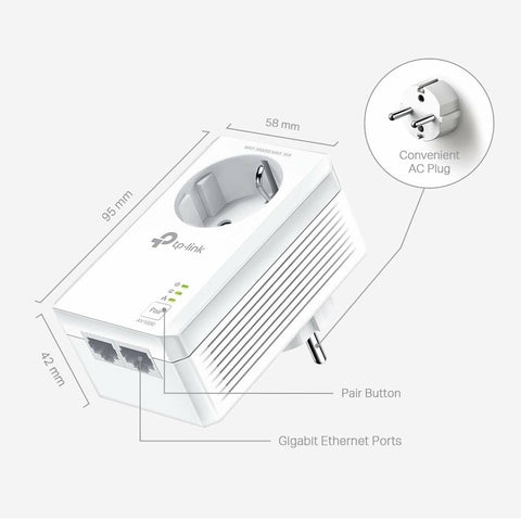 Power Line TP-Link TL-PA7027P KIT Power Line TP-Link TL-PA7027P KIT