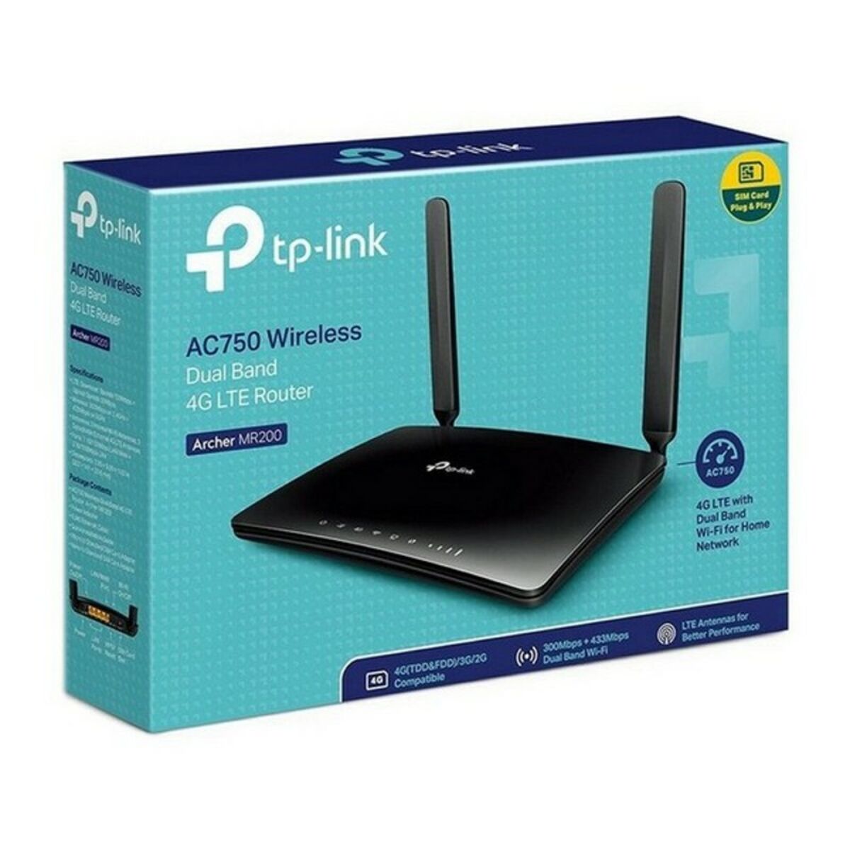 Router TP-Link Archer MR200 433 Mbps Router TP-Link Archer MR200 433 Mbps