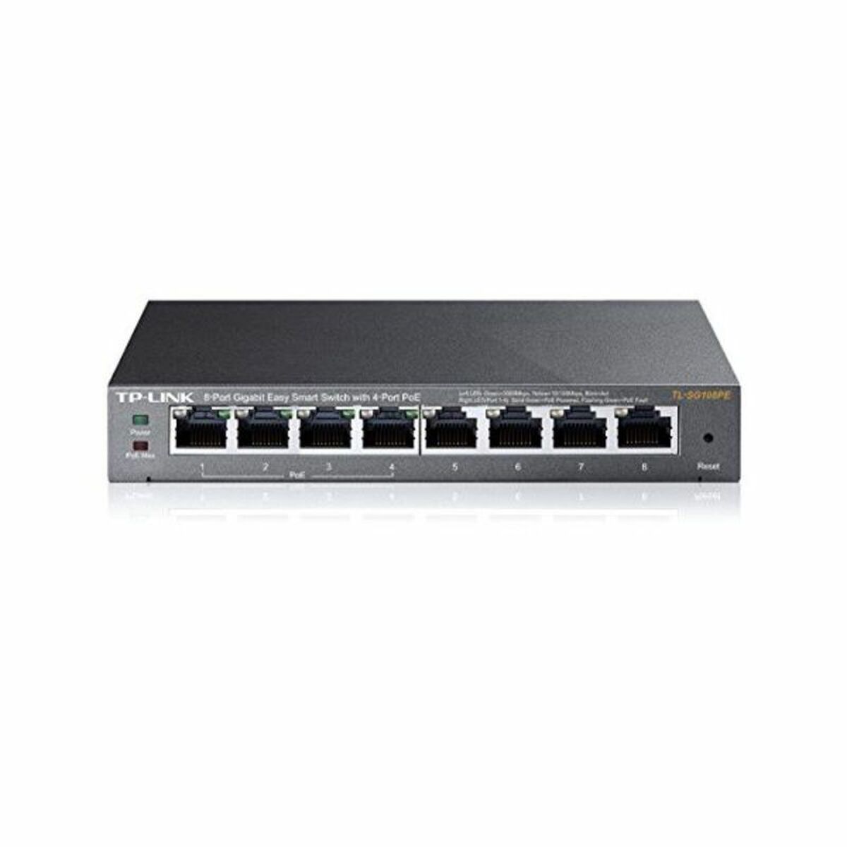 Desktop Switch TP-Link TL-SG108PE PoE 16 Gbps Desktop Switch TP-Link TL-SG108PE PoE 16 Gbps