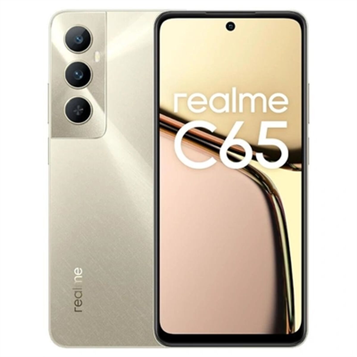 Smartphone Realme C65 6,67" MediaTek Helio G85 8 GB RAM 256 GB Golden Smartphone Realme C65 6,67" MediaTek Helio G85 8 GB RAM 256 GB Golden