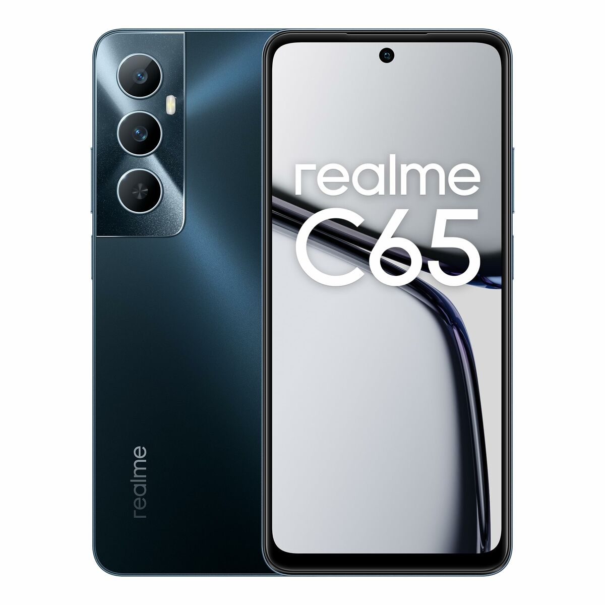 Smartphone Realme C65 8 GB RAM 6,67" MediaTek Helio G85 256 GB Black Smartphone Realme C65 8 GB RAM 6,67" MediaTek Helio G85 256 GB Black