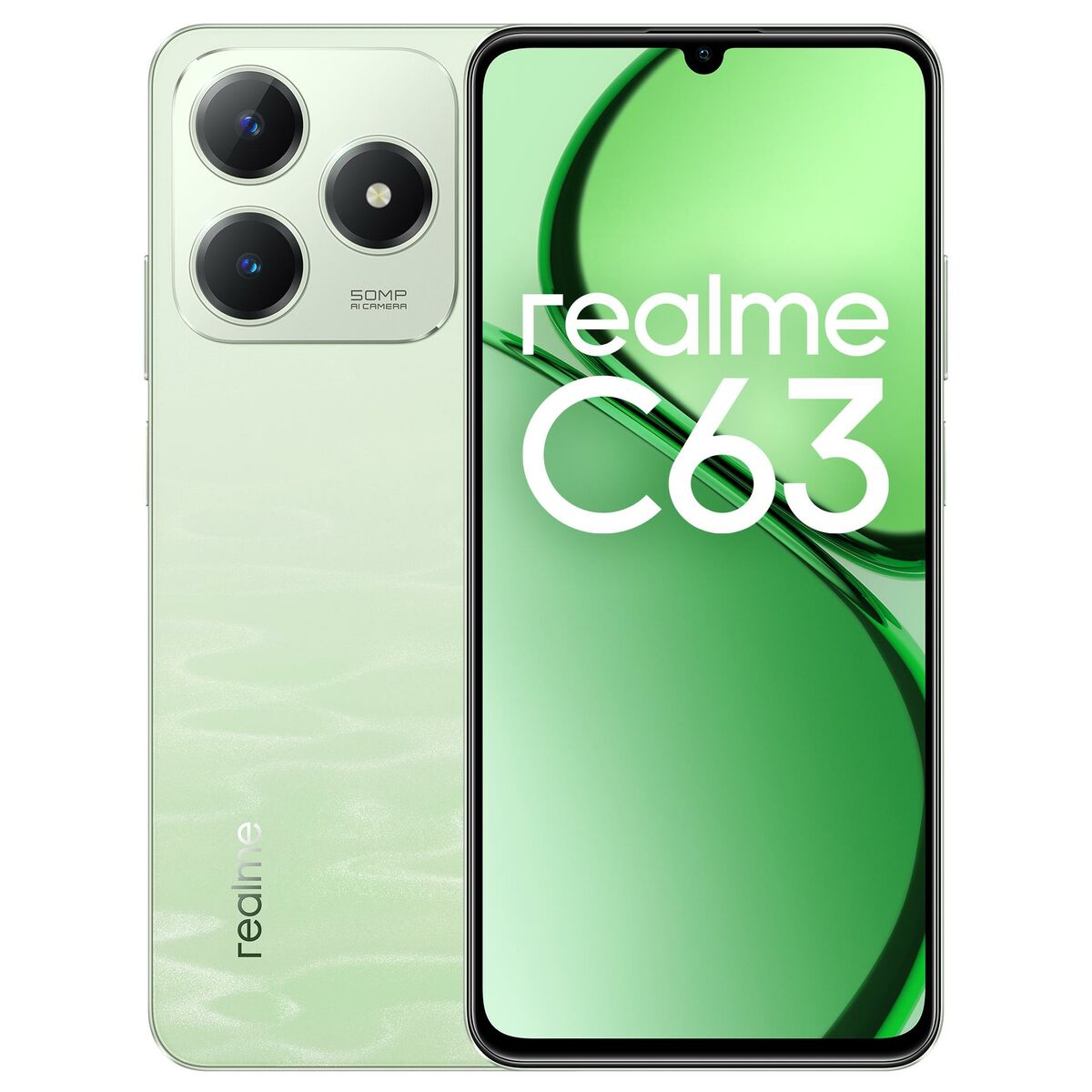 Smartphone Realme C63 6,74" 8 GB RAM 256 GB Green Smartphone Realme C63 6,74" 8 GB RAM 256 GB Green