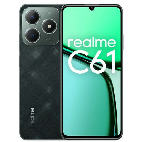 Smartphone Realme REALME C61 6,74" Unisoc 6 GB RAM 128 GB Green Smartphone Realme REALME C61 6,74" Unisoc 6 GB RAM 128 GB Green